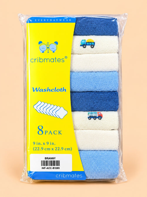 8-Pcs Baby Face Towel Gift Set