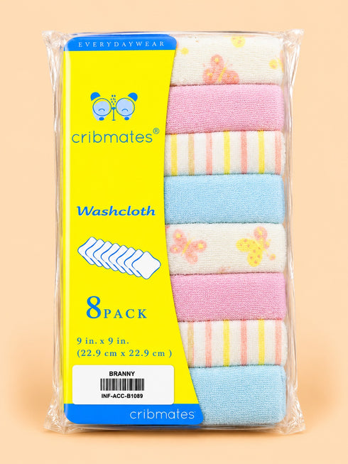 8-Pcs Baby Face Towel Gift Set