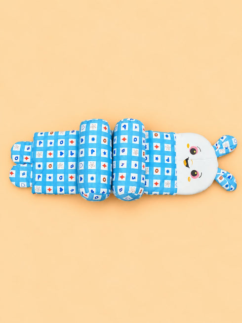 Geometric Checkered Baby Adjustable Pillow