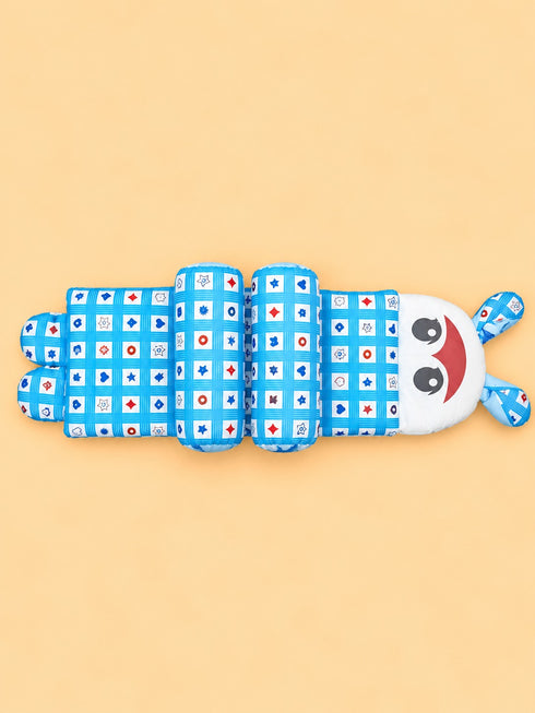 Geometric Checkered Baby Adjustable Pillow