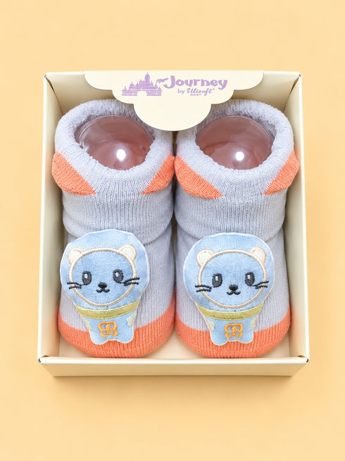 Cute Animal Baby Booties Set