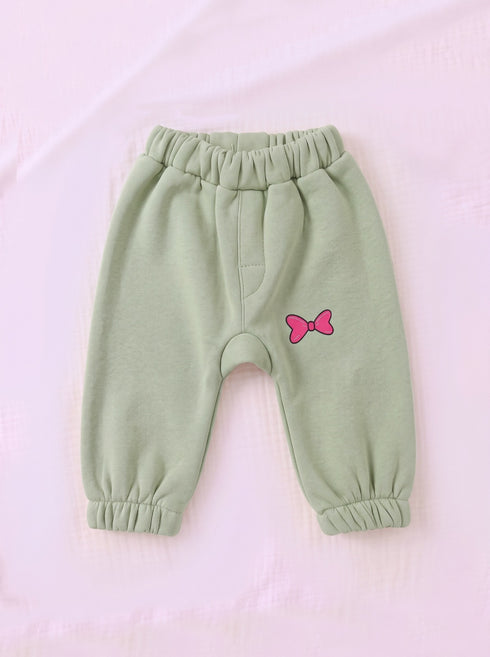 Pretty Girl Fleece Hooded Bodysuit Set