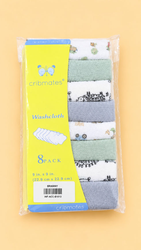 8-Pcs Baby Face Towel Gift Set