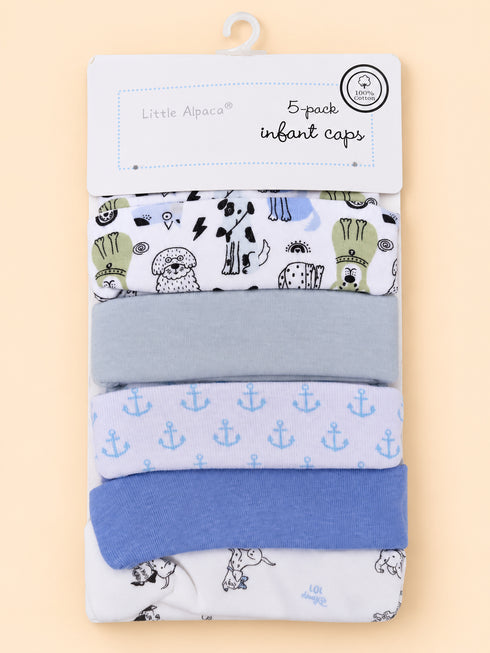 5-Pcs Baby Caps Gift Set