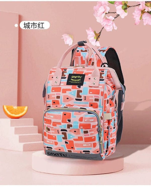 Waterproof Double Shoulder Mommy Bag