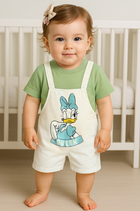 Sassy Daisy Dungaree Romper
