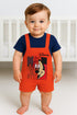 Mickey Style Dungaree Romper
