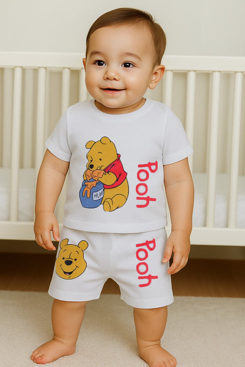 Winnie The Pooh Interlock Short Set