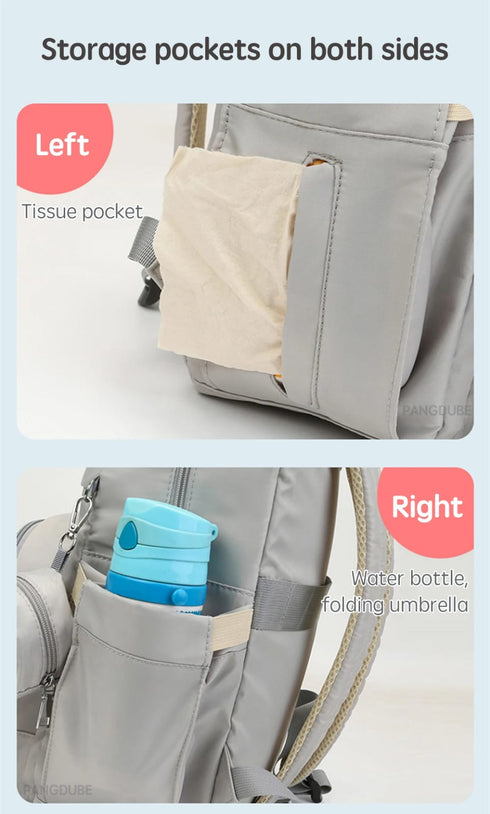 DUOHUI Baby Backpack (Grey)