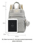 DUOHUI Baby Backpack (Grey)