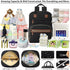 Baby Diaper Bag Backpack (Black)