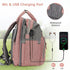 2-in-1 Diaper Backpack & Portable Crib