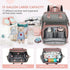 2-in-1 Diaper Backpack & Portable Crib