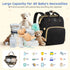 Ultimate Diaper Bag by Living Traveling Share – Black