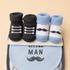 5 Pcs Baby Bibs & Booties Gift Set
