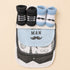 5 Pcs Baby Bibs & Booties Gift Set