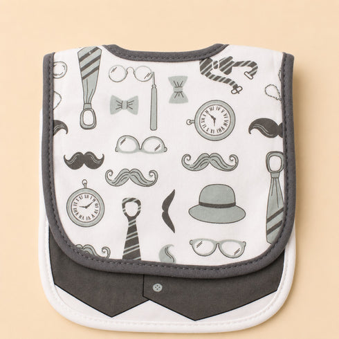 5 Pcs Baby Bibs & Booties Gift Set