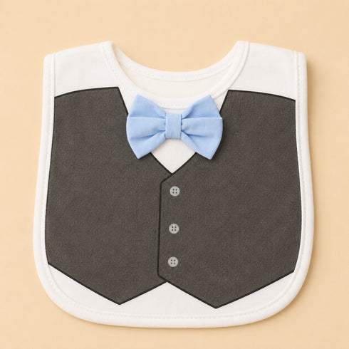 5 Pcs Baby Bibs & Booties Gift Set
