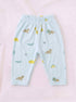 Safari Friends Full Sleeve Night Suit Set (Sky Blue)