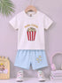 Mini Corn Interlock Short Set