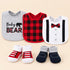 5-Pcs Baby Bibs & Booties Gift Set