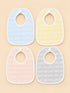 4-Pcs Baby Bibs Gift Set