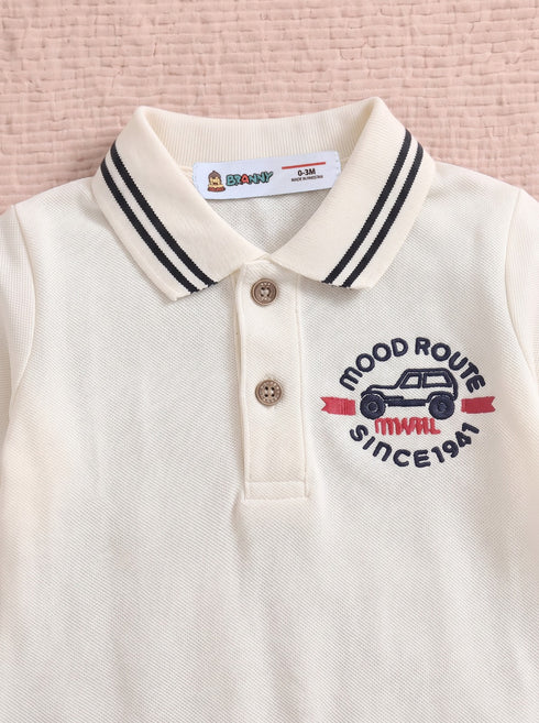 Car Club Polo Sleepsuit