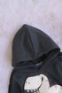 Little Dino Printed Fleece Hooded Set