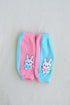 2-Pack Bunny Color Block Fleece Pajama (Mint & Pink)