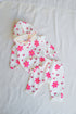 Petal Love Frilled Fleece Hooded Set