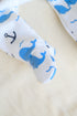 Whale Tales Fleece Footed Sleepsuit