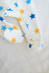 Star Scatter Fleece Footed Sleepsuit