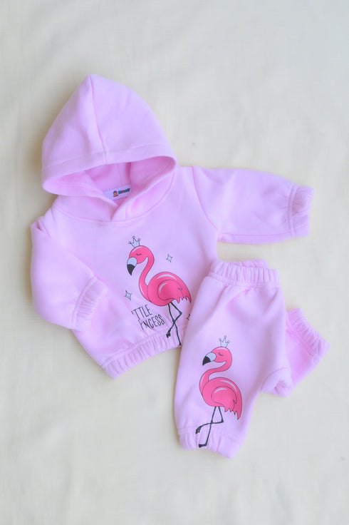 Little Princess Fleece Hooded Set