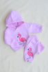 Little Princess Fleece Hooded Set