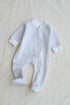 Bare Stripes Fleece Footed Sleepsuit