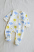 Morning Glow Fleece Footed Sleepsuit