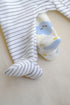Bare Stripes Fleece Footed Sleepsuit