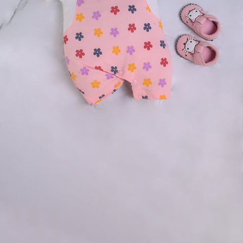 Petal Pop Dungaree Romper