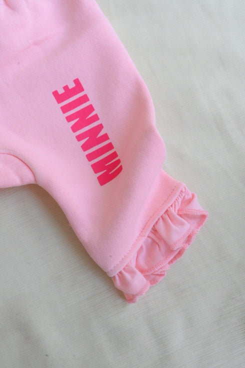 Minnie Mouse Frilled Fleece Hooded Set