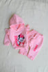 Minnie Mouse Frilled Fleece Hooded Set