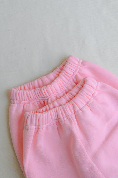 Little Sweet Frilled Fleece Hooded Set