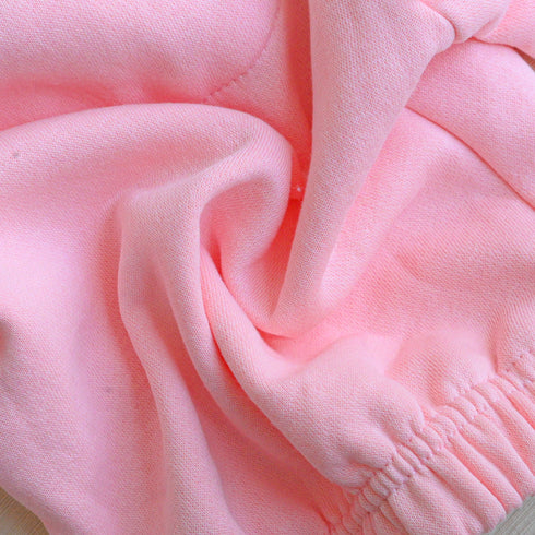 Little Sweet Frilled Fleece Hooded Set