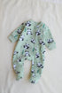 Panda World Fleece Footed Sleepsuit