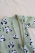 Panda World Fleece Footed Sleepsuit
