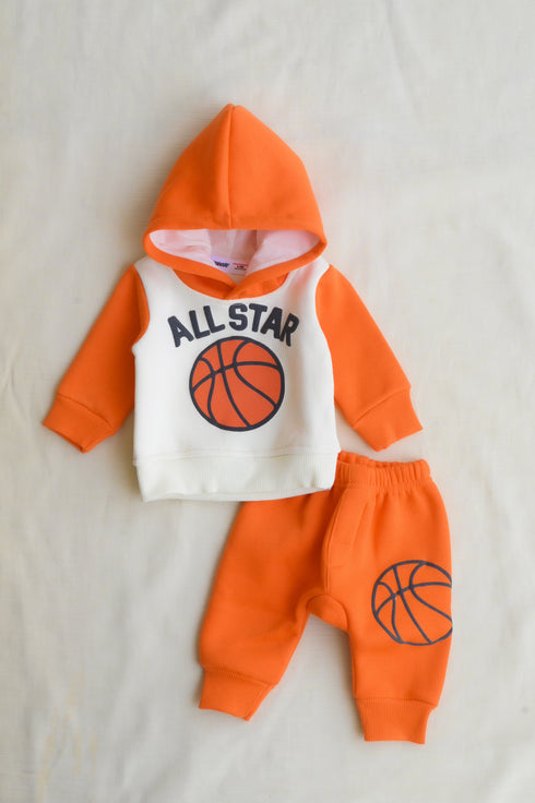 All Star Fleece Hooded Set