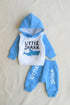 Little Shark Fleece Hooded Set