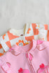 Sweet Treats Frilled Zipper Fleece Footed Sleepsuit