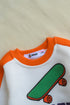 Skateboard Panelled Fleece Sweatshirt Set