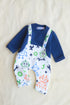 Robo Buddies Dungaree Fleece Sleepsuit