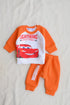 Lightning Mcqueen Raglan Fleece Sweatshirt Set